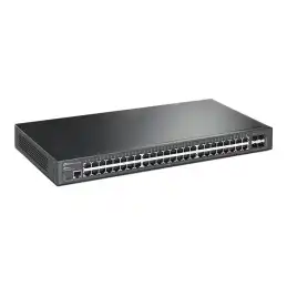TP-Link JetStream V1 - Commutateur - Géré - 48 x 10 - 100 - 1000 + 4 x 10 Gigabit SFP+ - Montable sur rack (TL-SG3452X)_1